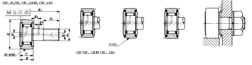 Stud Type Sporruller (Tommer) Stud Type Sporruller (Tommer)