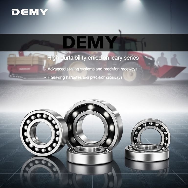 Solving Common Noise Problems in Agricultural Machinery Bearings