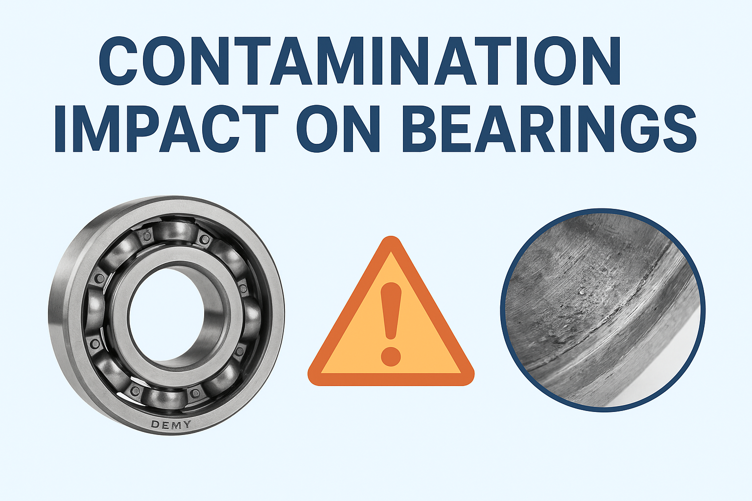 The Impact of Contamination on Bearing Performance and How to Prevent It